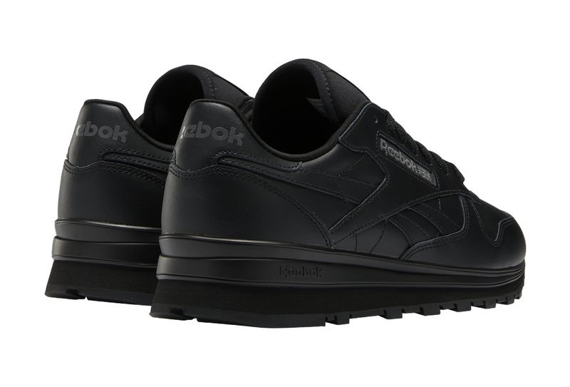 Size 8.5 - Reebok Classic Leather Clip Triple Black
