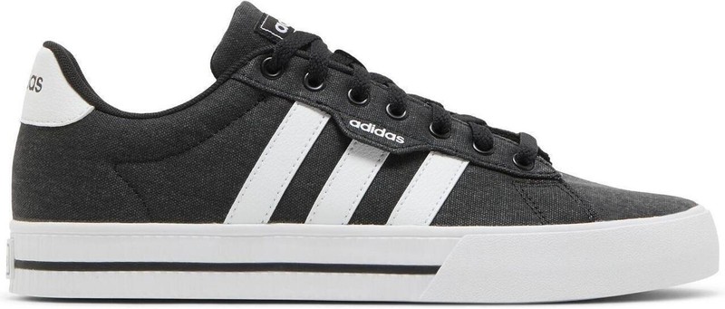 Size 8 - adidas Daily 3.0 Black White