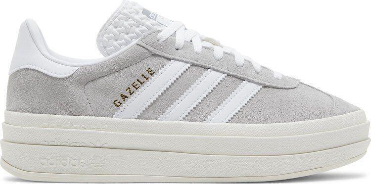 Size 8 - adidas Gazelle Bold Grey White W