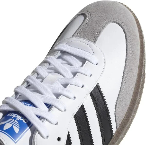Size 8 - Adidas Samba OG Low White Black Gum