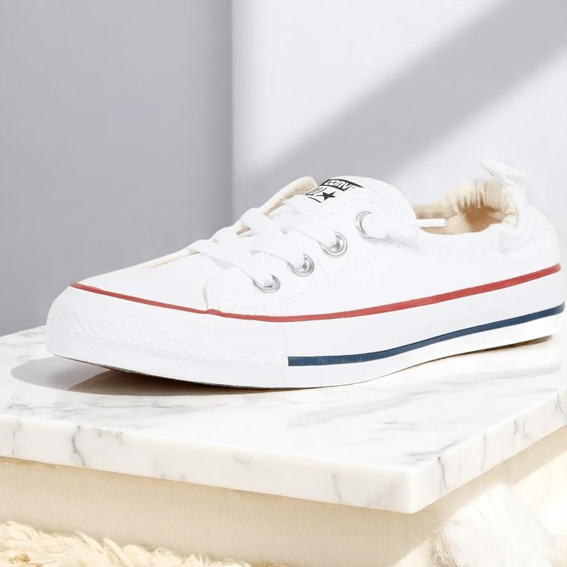Size 8 - Converse Chuck Taylor All Star Shoreline Ox White W