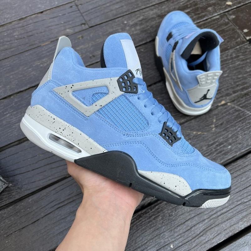 Size 8 - Jordan 4 Retro Mid University Blue