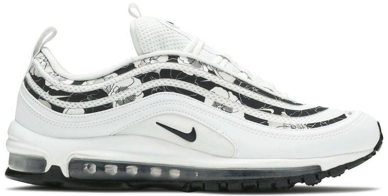 Size 8 - Nike Air Max 97 SE White Floral W