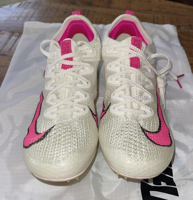 Size 8 - Nike Zoom Superfly Elite 2 Sail Fierce Pink