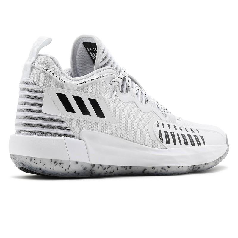 Size 9.5 - Adidas Dame 7 EXTPLY Opponent Advisory - White