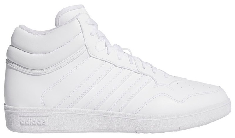 Size 9.5 - adidas Hoops 4.0 Mid White