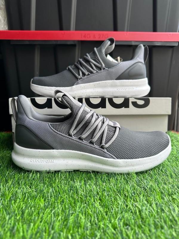 Size 9.5 - Adidas Lite Racer Adapt 7.0 Grey White