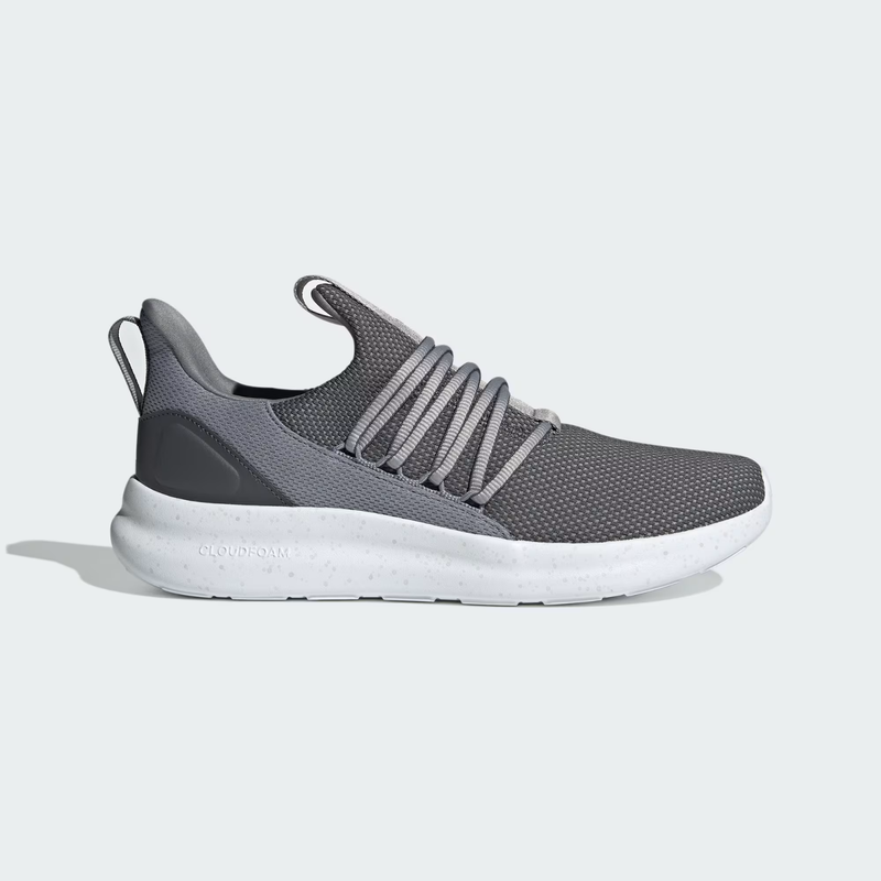 Size 9.5 - Adidas Lite Racer Adapt 7.0 Grey White