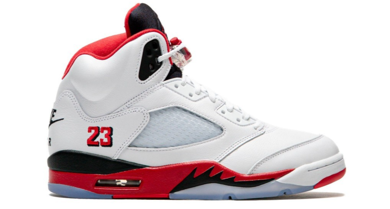 Size 9.5 - Air Jordan 5 Retro 2025 Fire Red
