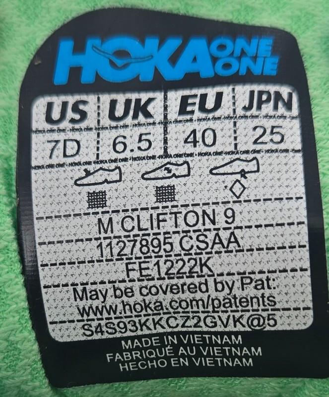 Size 9.5 - Hoka One One Clifton 9 Vibrant Orange Impala