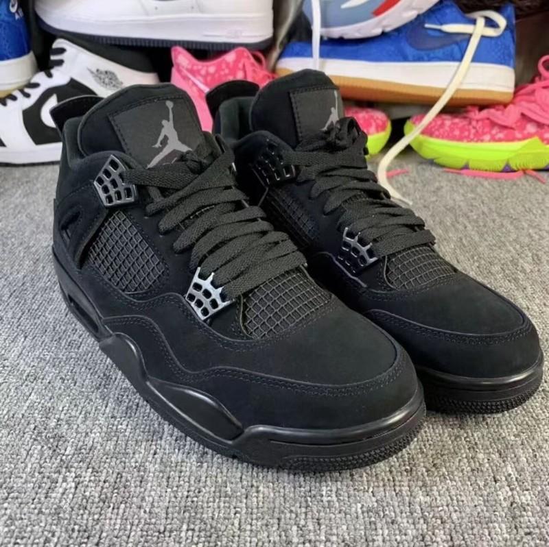 Size 9.5 - Jordan 4 Retro Mid Black Cat