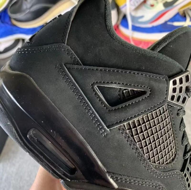 Size 9.5 - Jordan 4 Retro Mid Black Cat