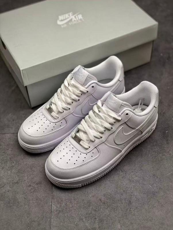 Size 9.5 - Nike Air Force 1 '07 Low White Black