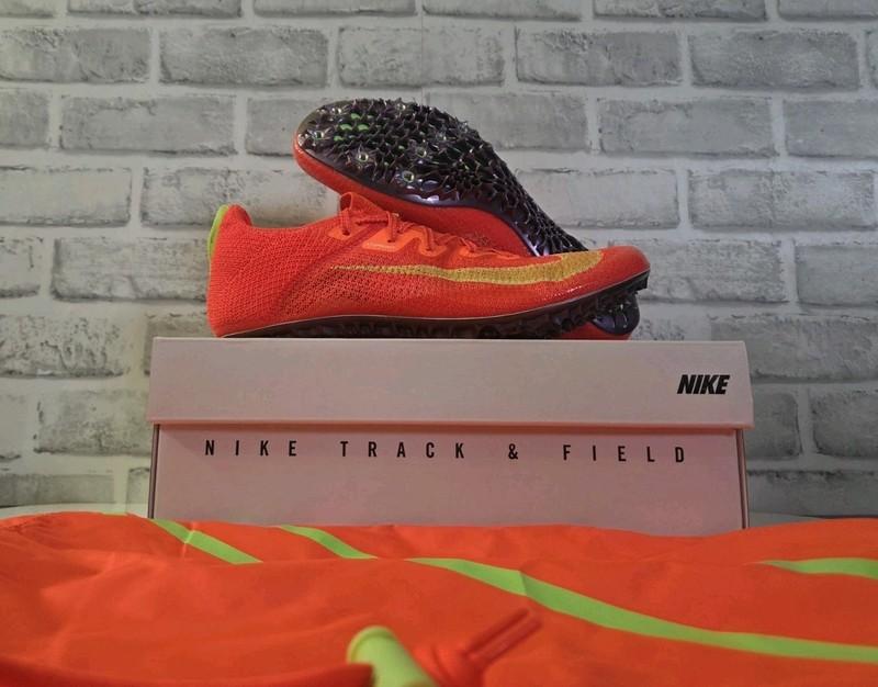 Size 9.5 - Nike Zoom Superfly Elite 2 Bright Crimson Lime Blast
