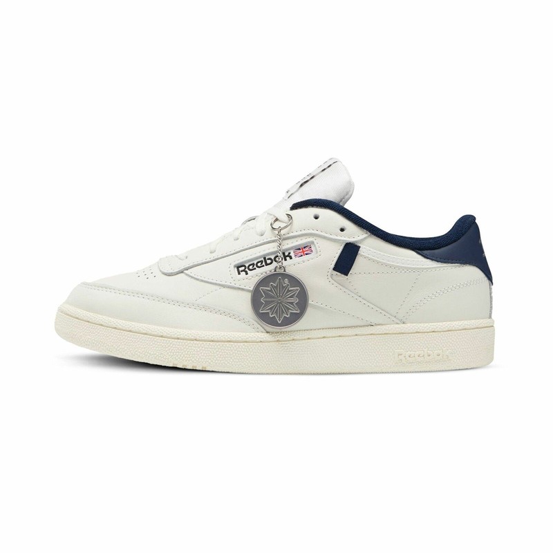 Size 9.5 - Reebok Club C Vintage Navy