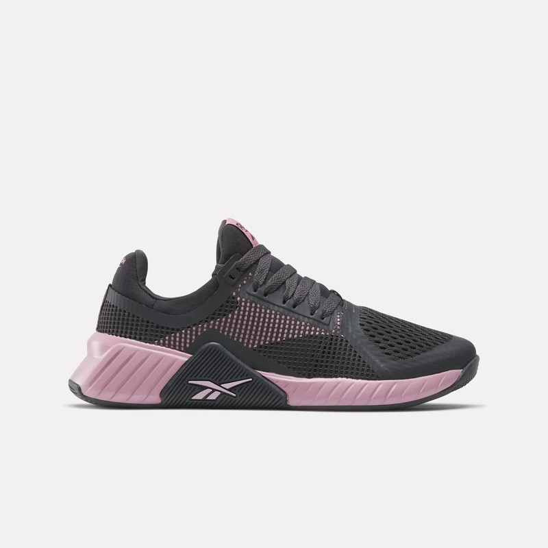 Size 9.5 - Reebok Flip Charge Black Dusty Rose W