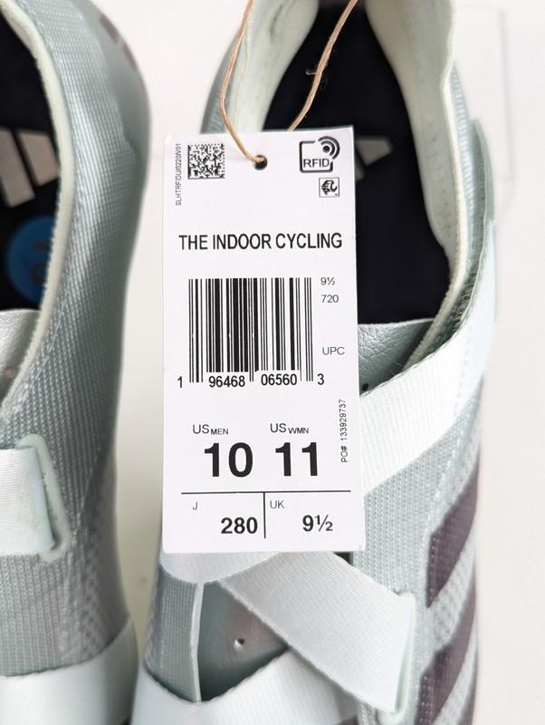 Size 9 - Adidas Indoor Cycling Linen Green Metallic