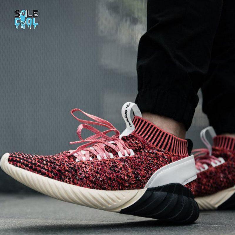 Size 9 - Adidas Tubular Doom Sock Primeknit Ecru Tint