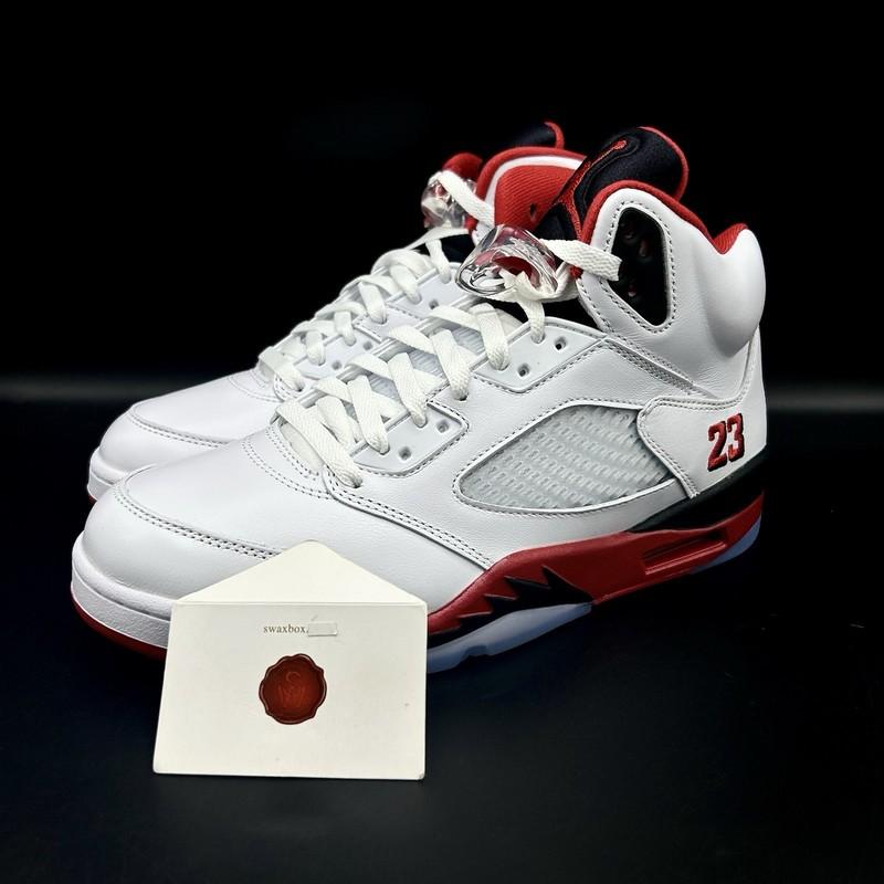 Size 9 - Air Jordan 5 Retro 2025 Fire Red