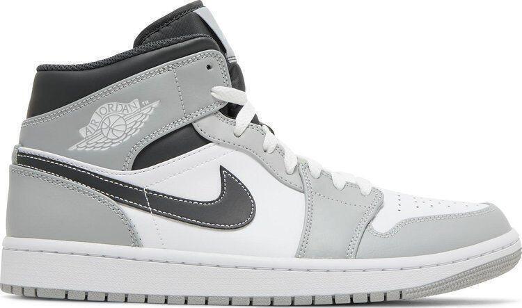 Size 9 - Jordan 1 Mid Light Smoke Grey
