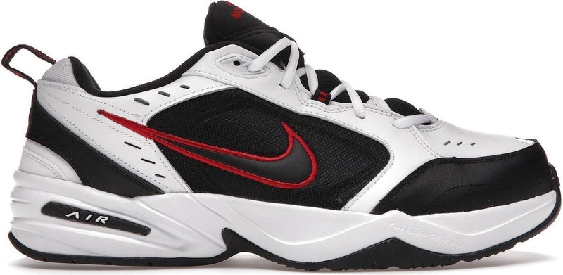Size 9 - Nike Air Monarch IV White Varsity Red