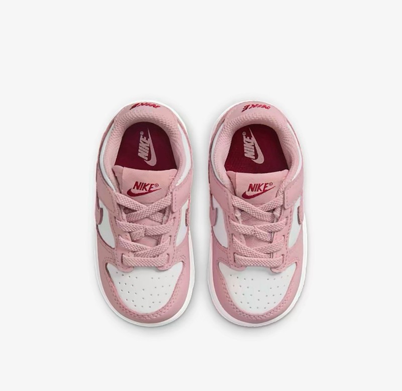 Size 9c - Nike Dunk Low Pink Rose Toddler 2024 Authentic - Brand New