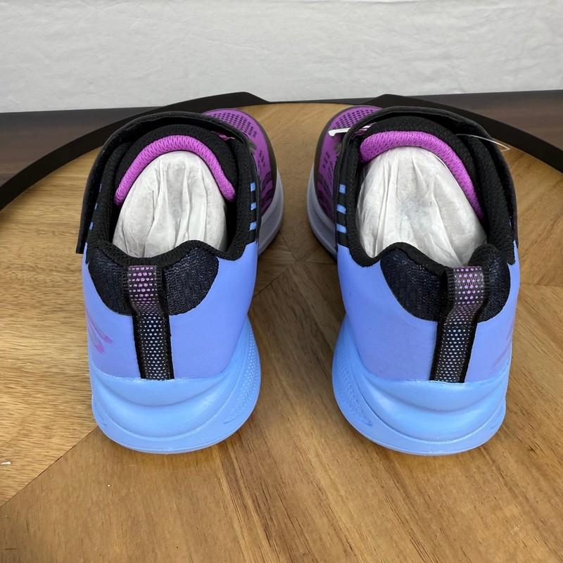 SKECH-AIR Microspec Max Advance Purple Sneakers Shoes Kids Size 2 New