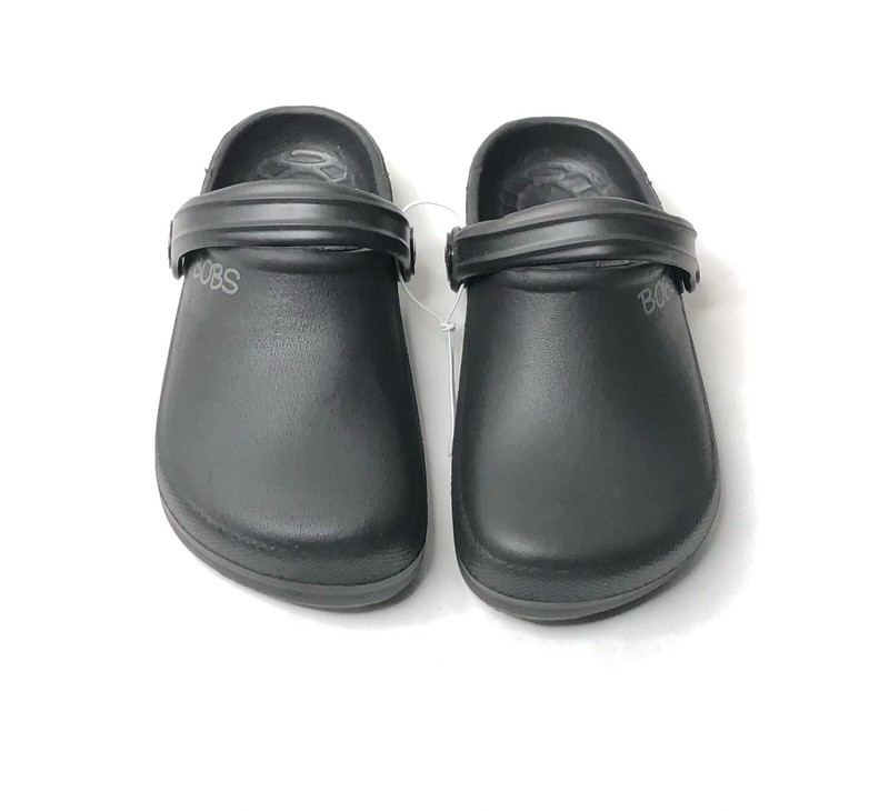 Skechers Bobs Croc Shoes Girls Youth Size 13 Black (30EU) Order 1 Size Up