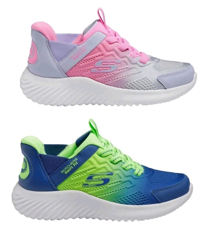 Skechers Boys And Girls Kids' Swift Fit Sneakers (Select Size: 11-4) New In Box