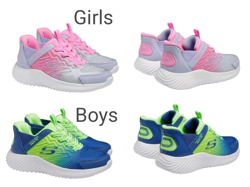 Skechers Boys and Girls Kids' Swift Fit Sneakers (Select Size: 11-4) New In Box