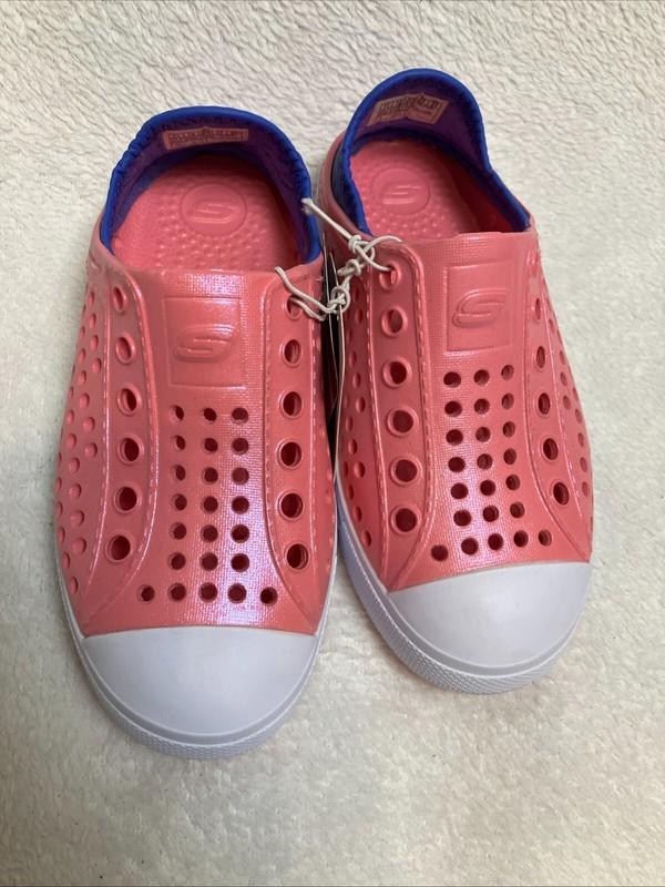 Skechers Foamies Shoes Toddler/Girls Pink Tie Die Guzman Steps Lightweight