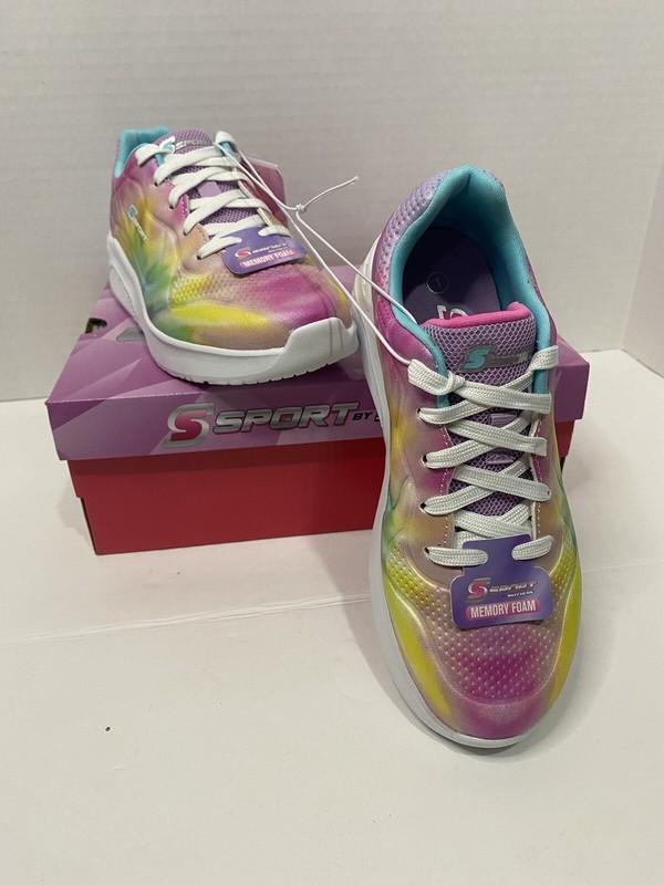 Skechers Girls Ilara Tie Dye Performance Sneakers Girls Kids Youth Size 5