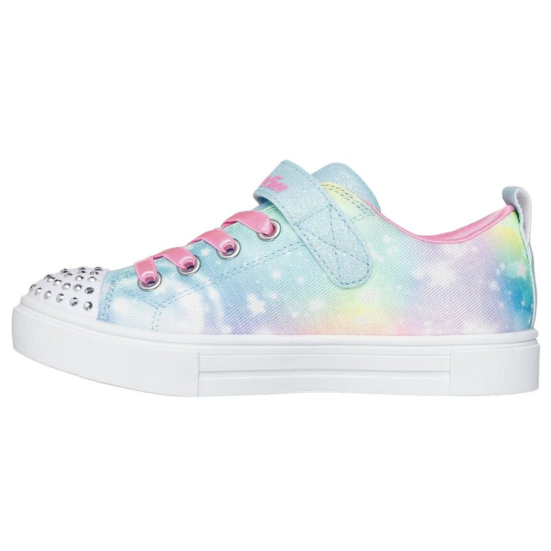 Skechers Girls Twinkle Toes Light-Up Sneaker Size 12