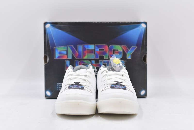 Skechers Kids Boys Energy Lights Elate Sneaker 6.5 M US Big Kid White
