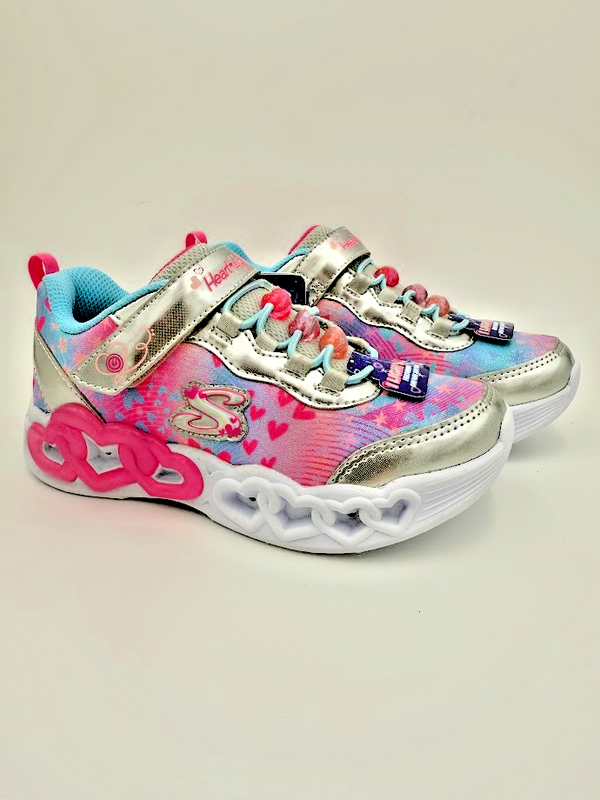 SKECHERS KIDS Infinite Heart Lights - Heart Jewels 303261l (little Kid/Big Kid)