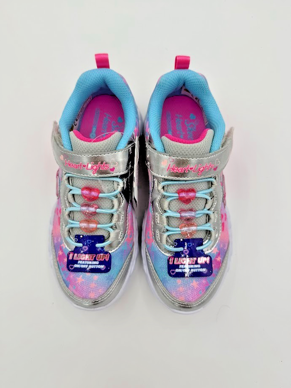 SKECHERS KIDS Infinite Heart Lights - Heart Jewels 303261l (little Kid/Big Kid)