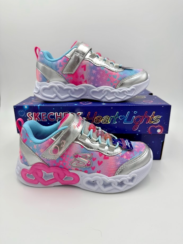 SKECHERS KIDS Infinite Heart Lights - Heart Jewels 303261l (little Kid/Big Kid)