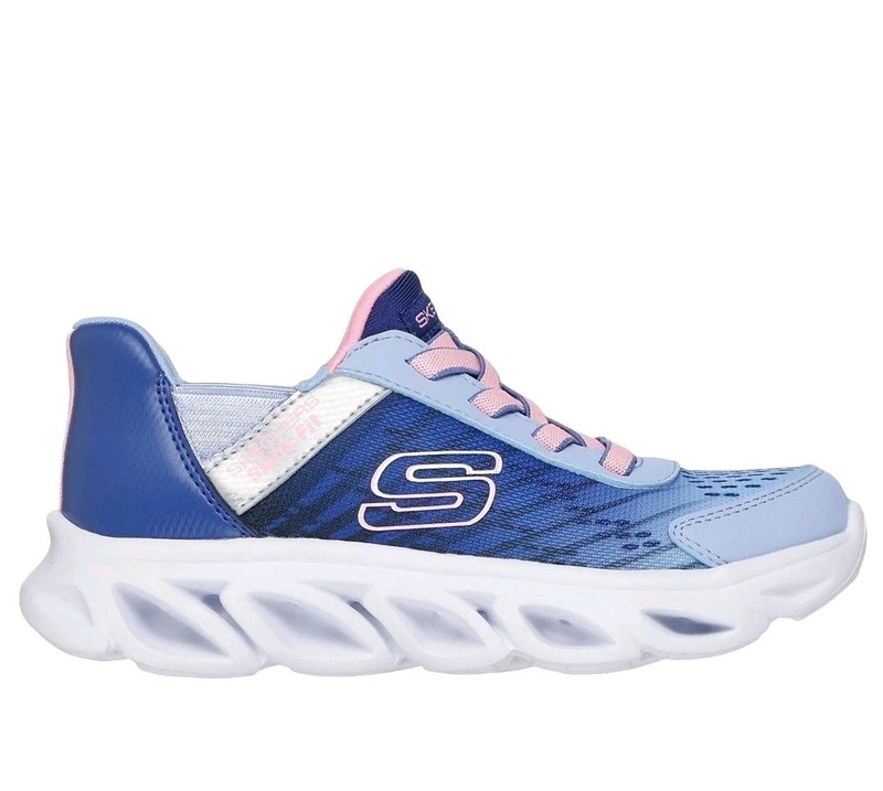 Skechers Kids' Swift Fit Sneaker Navy/Multi Size 13