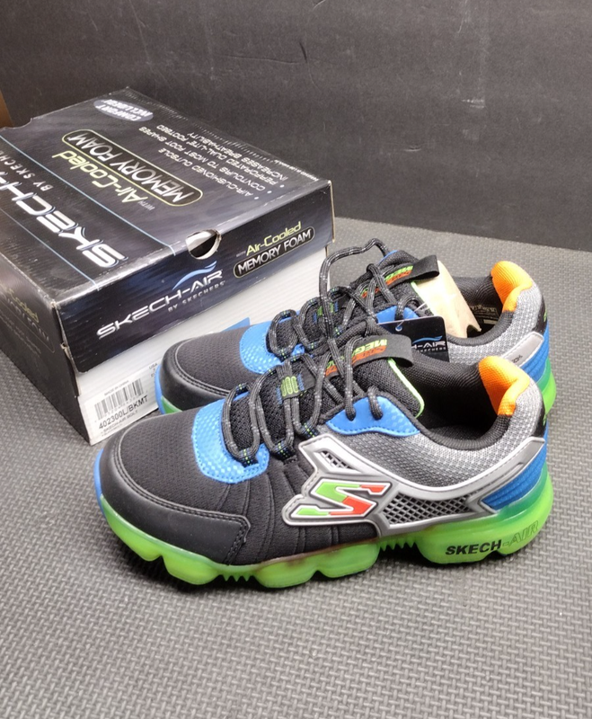 Skechers KIDS US Size 5 Skech-Air Bolt Shoe Memory Foam ~ Air Cooled NEW