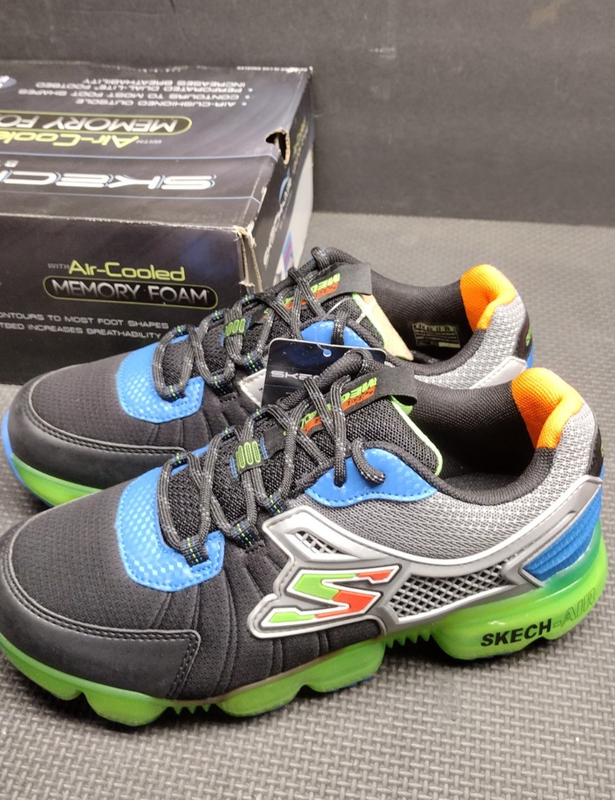 Skechers KIDS US Size 6 Skech-Air Bolt Shoe Memory Foam ~ Air Cooled NEW