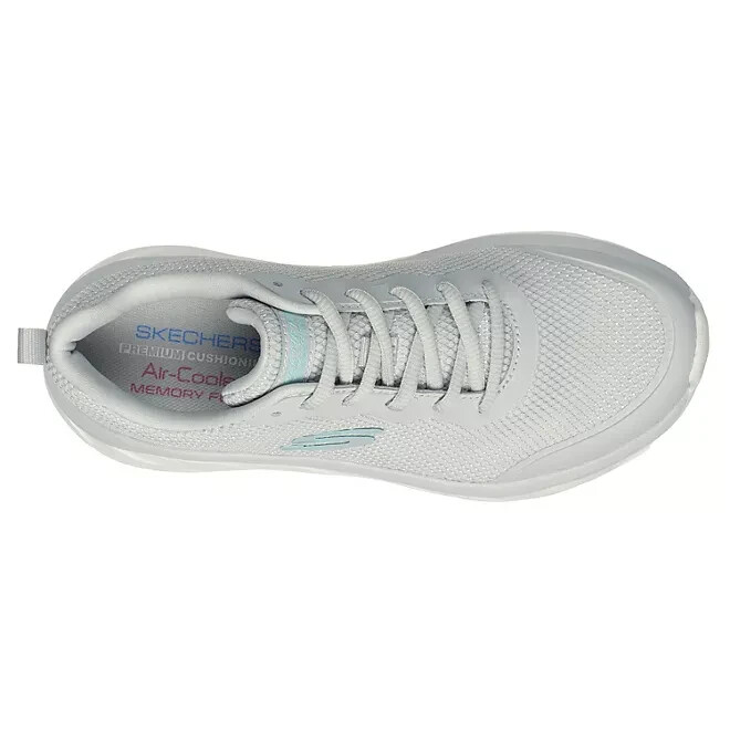 Skechers Ladies D'Lux Ultra Sneaker Size 7.5 Grey