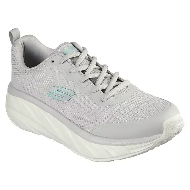Skechers Ladies D'Lux Ultra Sneaker Size 7.5 Grey