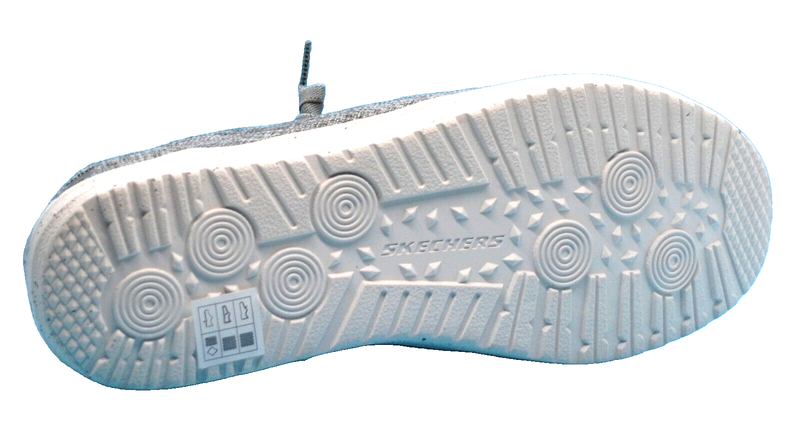 Skechers Melson Chad Relax Fit Gray White Sole Men's Shoes Size US 12