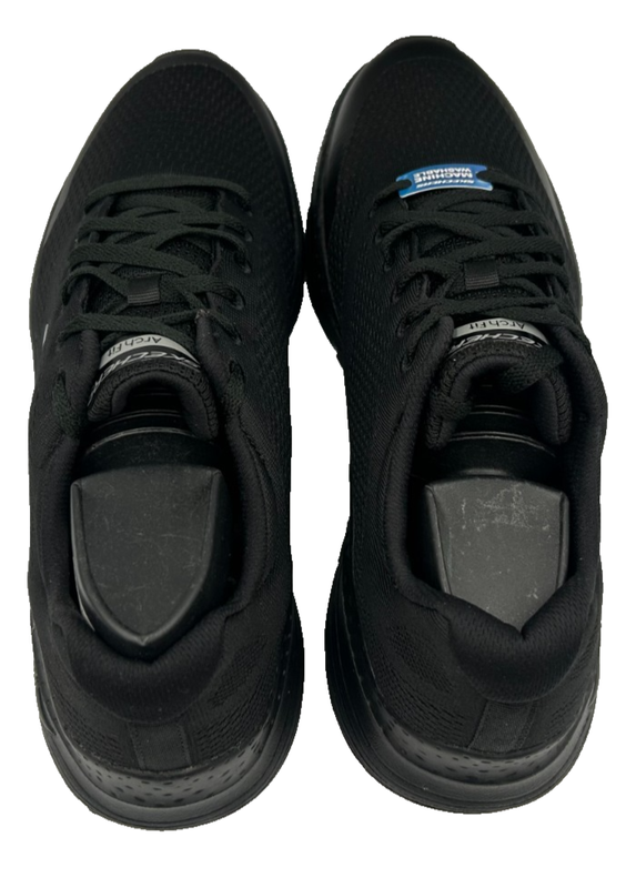 Skechers Men's Arch Fit Oxford Comfort Lace Up Walking Shoes Black Size:9 72H