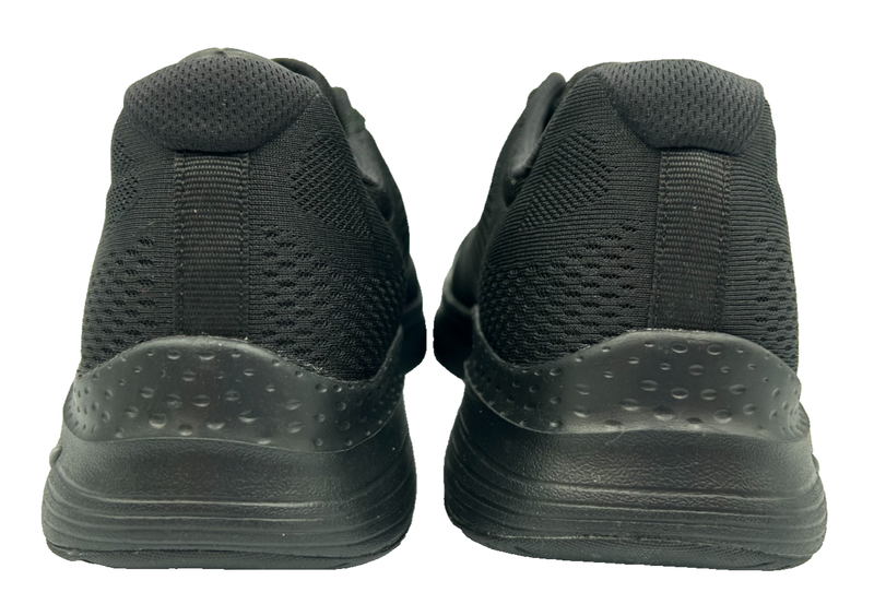 Skechers Men's Arch Fit Oxford Comfort Lace Up Walking Shoes Black Size:9 72H
