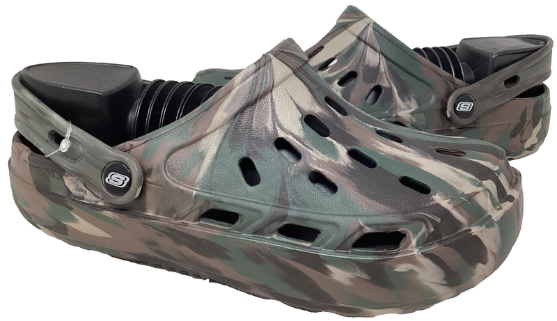 Skechers Men's Foamies Swifters Incognito Slip On Clogs Camo Size:9 #243043 97E