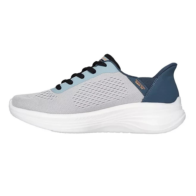Skechers Men's Hands Free Swift Fit Lite-Foam Sneaker Size 9 Grey