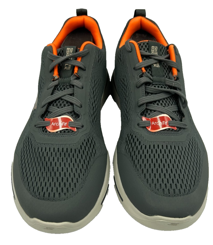 Skechers Men's Summits Key Arch Fit Lace Up Shoes Charcoal EX WIDE Size:9 142T