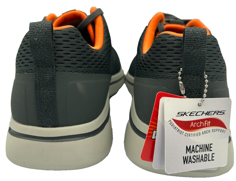 Skechers Men's Summits Key Arch Fit Lace Up Shoes Charcoal EX WIDE Size:9 142T
