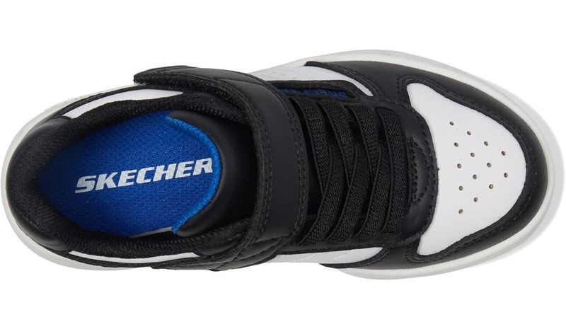 Skechers Quick Street Los Angeles Kids Size5 Shoes 405638L Black/White